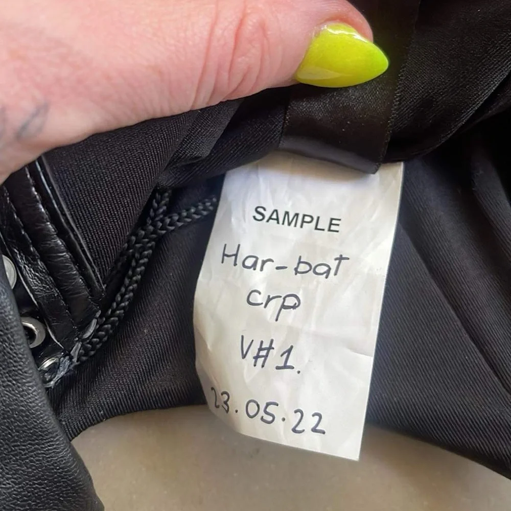 BlackMilk Clothing - Creature of the Night Crop - Size S - SAMPLE - Picture 4 of 5